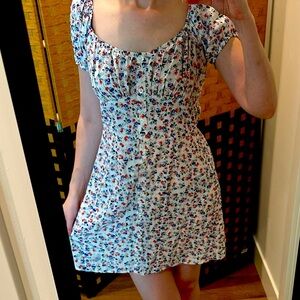 ⭐️ Trixxi Floral Off-Shoulder Mini Dress